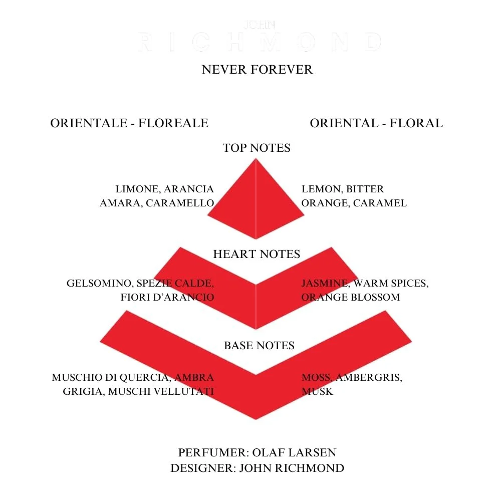 Парфюмированная вода John Richmond NEVER FOREVER 50мл, фото №3 Парфюмированная вода John Richmond NEVER FOREVER 50мл, фото №3