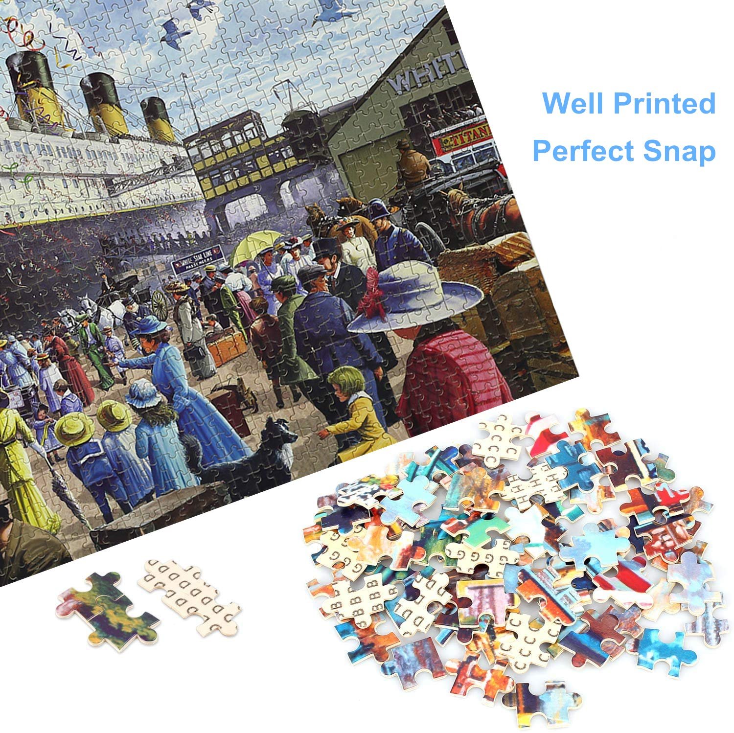 Пазл R.M.S. Titanic 1000 деталей 70 x 50 см, фото №3 Пазл R.M.S. Titanic 1000 деталей 70 x 50 см, фото №3