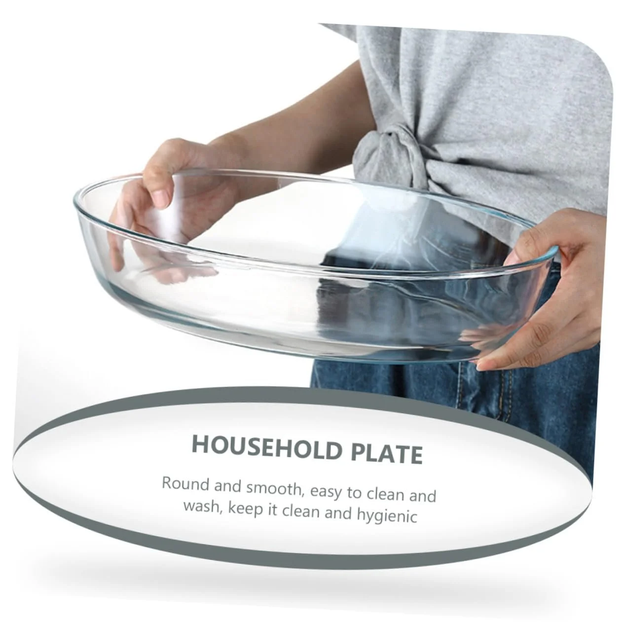 Форма для запікання для мікрохвильової печі термостійка овальна для духовки та посудомийної машини, фото №9