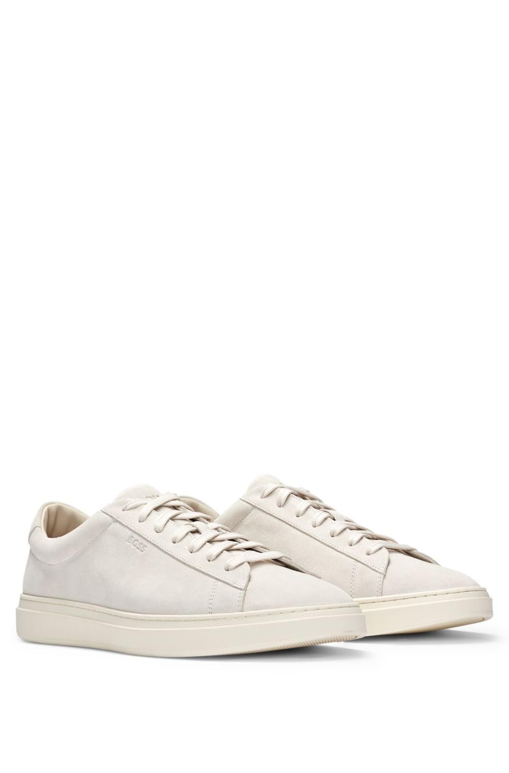 Кеди BOSS Kieran Tenn Замшеві з гумовою підошвою, фото №1