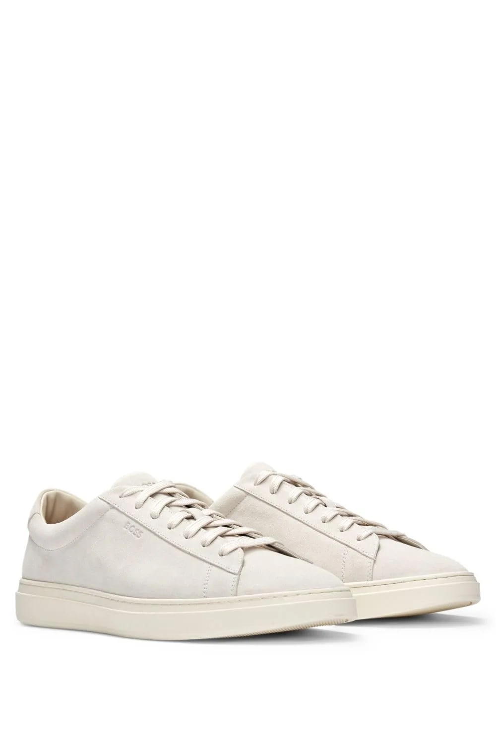 Кеди BOSS Kieran Tenn замшеві з гумовою підошвою, фото №1