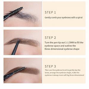 Карандаш для бровей и мыло женское стойкое не обесцвечивающее прецизионное G One Size черный цена на synthetic.ua - Фото 1 Карандаш для бровей и мыло женское стойкое не обесцвечивающее прецизионное G One Size черный synthetic.ua - Фото 1