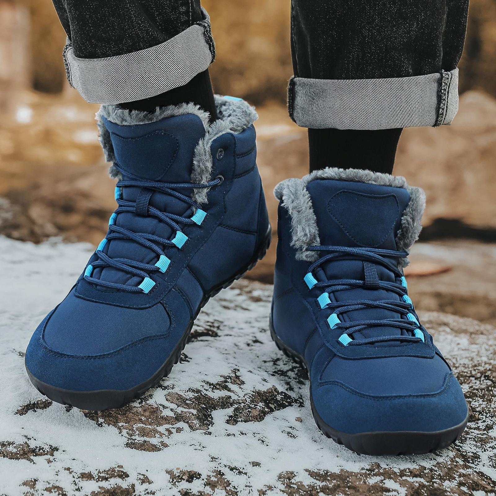 Чоловічі зимові черевики Водонепроникні теплі, фото №7