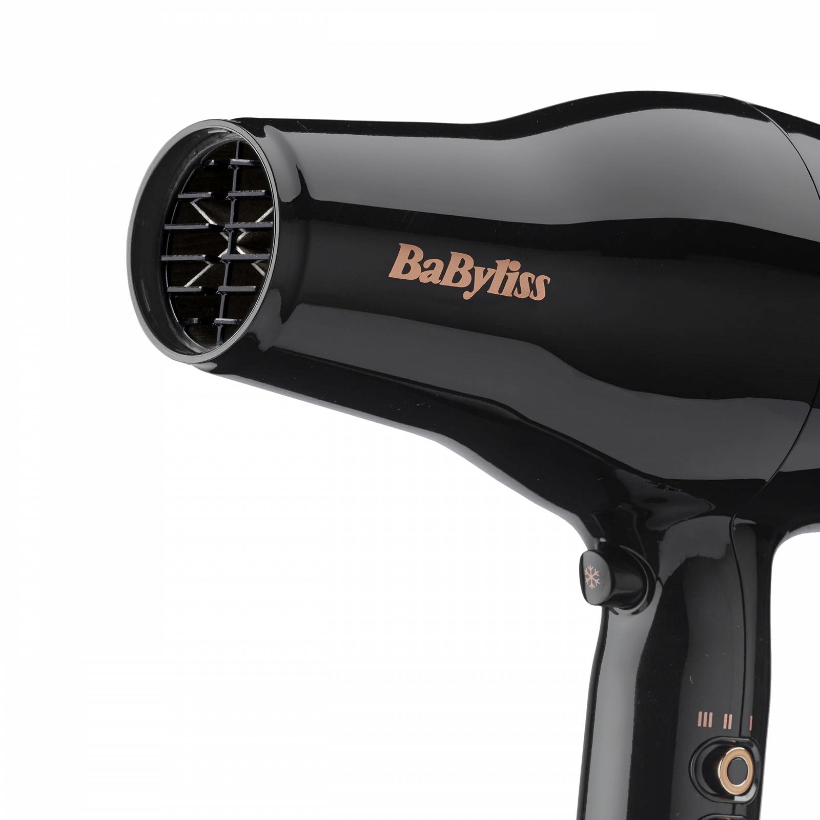 Фен BaByliss Pro Power D5245E 2300 Вт, черный, фото №10