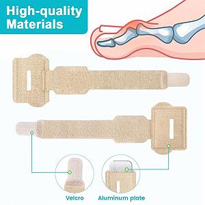 Випрямляч для молоткоподібних пальців TISCH, 2 шт., з металевою пластиною synthetic.ua - Фото 1