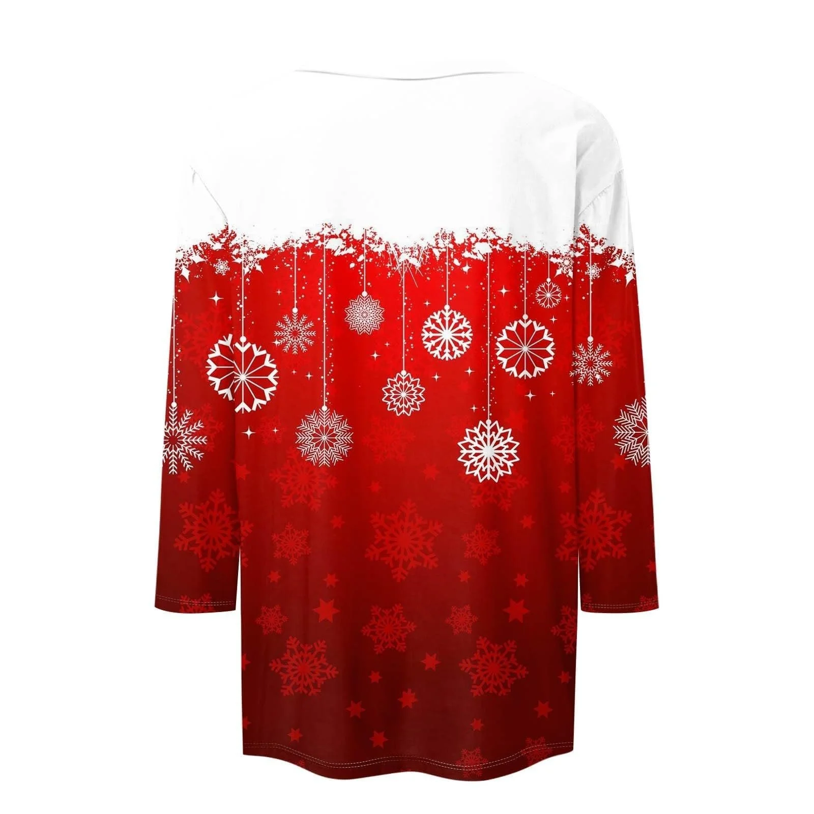 Різдвяний светр з довгими рукавами Смішний принт, фото №3 Різдвяний светр з довгими рукавами Смішний принт, фото №3