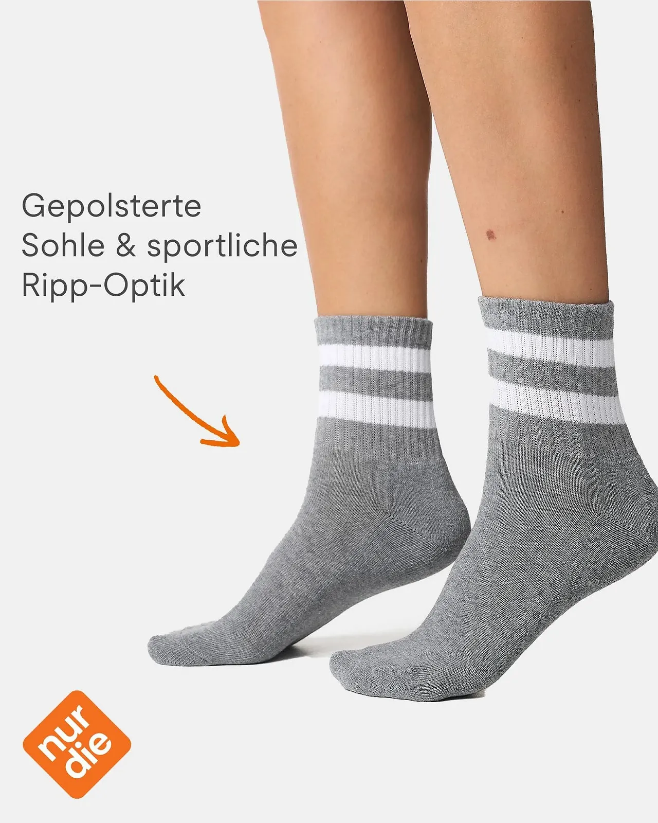 Шкарпетки Nur Die Ретро Теніс, 3 шт, фото №3