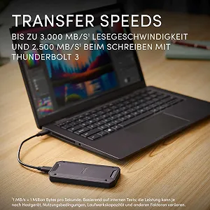 Mobile SSD SanDisk PROFESSIONAL PRO-G40 4TB NVMe Thunderbolt 3 USB-C 3000МБ/с IP68 synthetic.ua - Фото 1