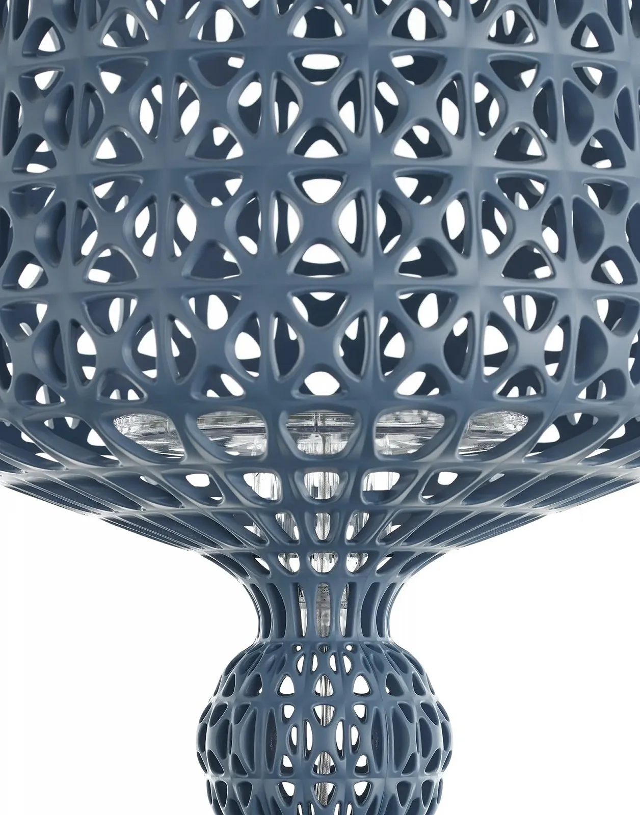 Настільна лампа Kartell Mini Kabuki Димирувана 70 см Синя, фото №3