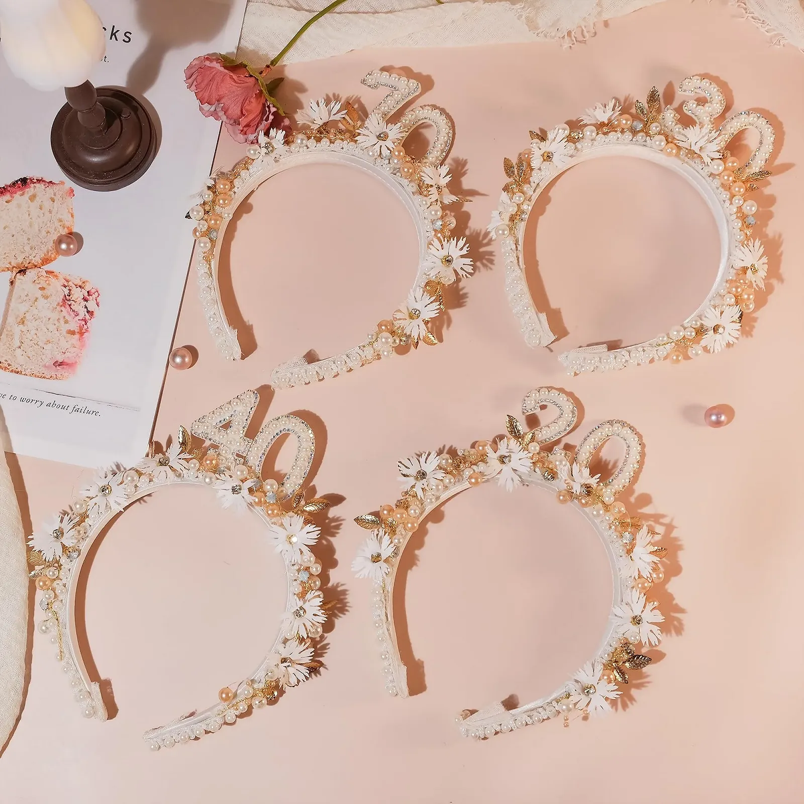 Обруч на голову для жінок на 40-річчя, фото №6