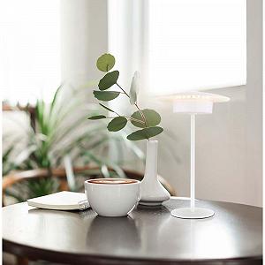 Настольная лампа GLOBO LED Battery Touch Dimmer Memory 30 см Matt White synthetic.ua - Фото 1