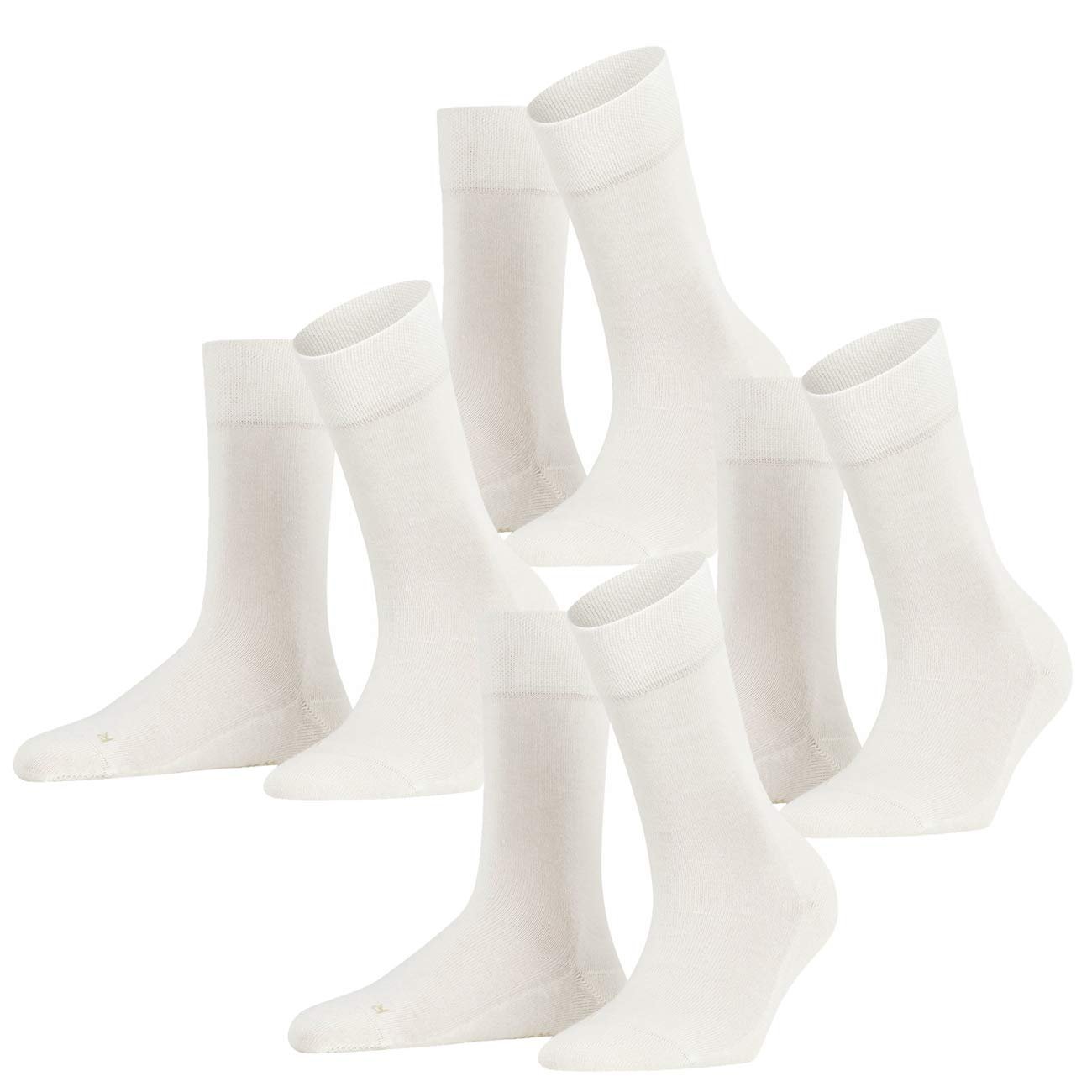 Носки FALKE London Sensitive Женские, Набор 4 шт., молочный, фото №1