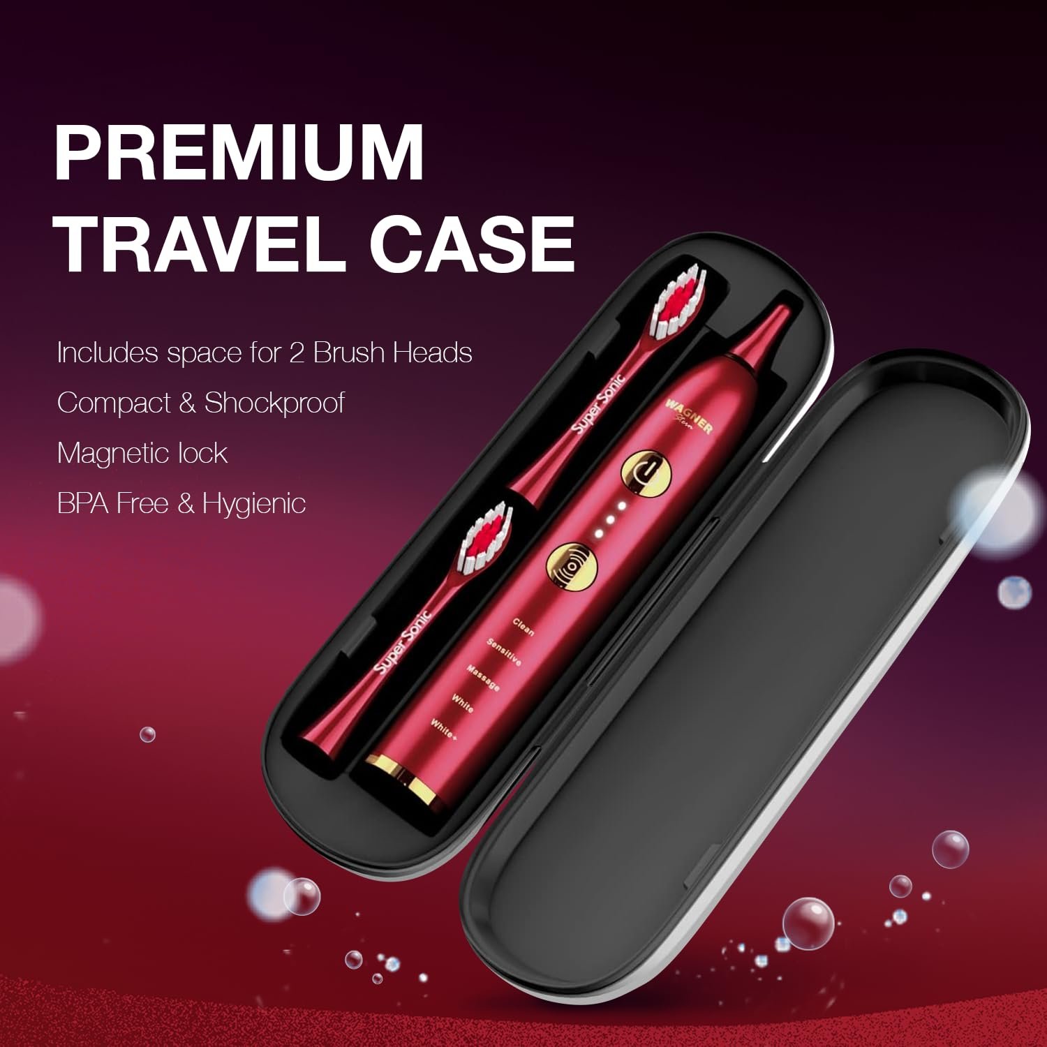 Електрична зубна щітка Wagner Stern WHITEN+ Edition з датчиком тиску, фото №4