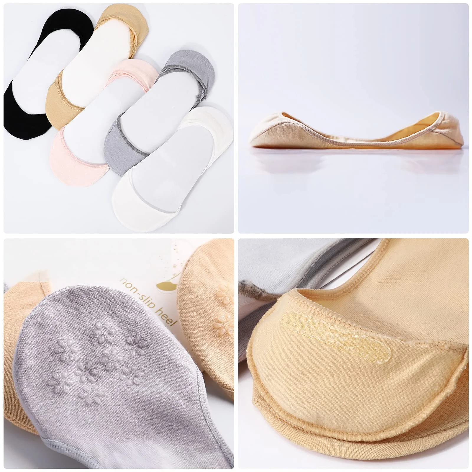 Шкарпетки Жіночі Невидимі для Туфель на Підборах (6 пар), фото №7