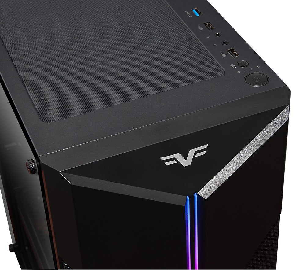 Корпус для системного блоку Frime Harsh Led USB 3.0 без БЖ Harsh-U3-WP, фото №3