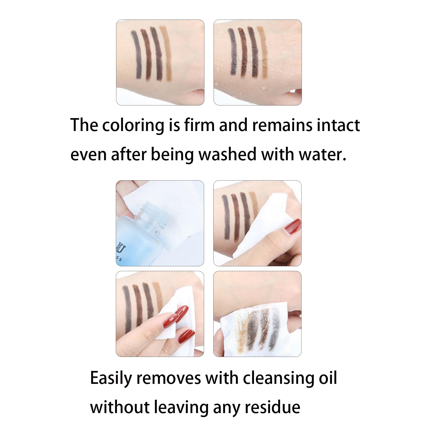 Олівець для брів Double-Sided Eyebrow Pencil Темно-коричневий, фото №3