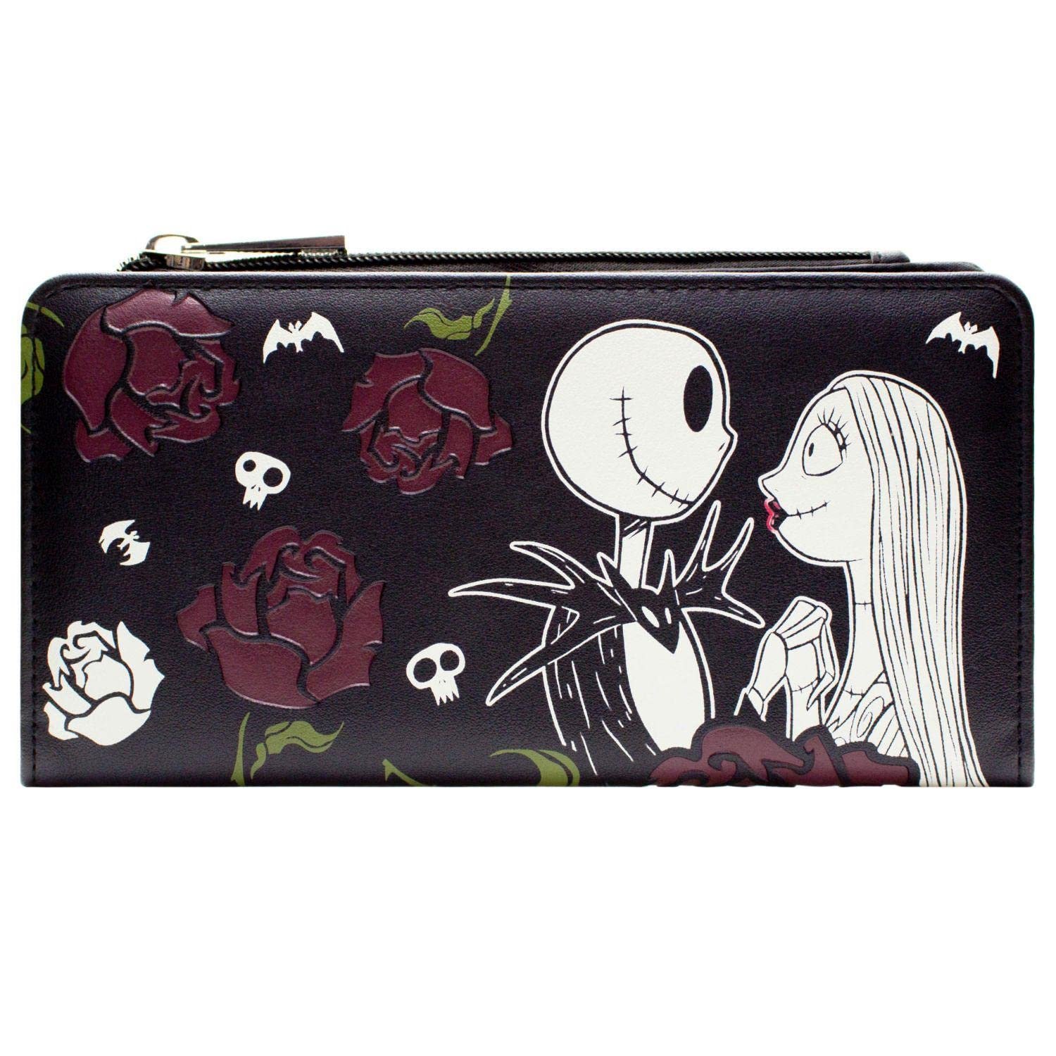 Кошелек The Nightmare Before Christmas Jack and Sally We're Simply Meant to Be Черный, черный, клатч, фото №2