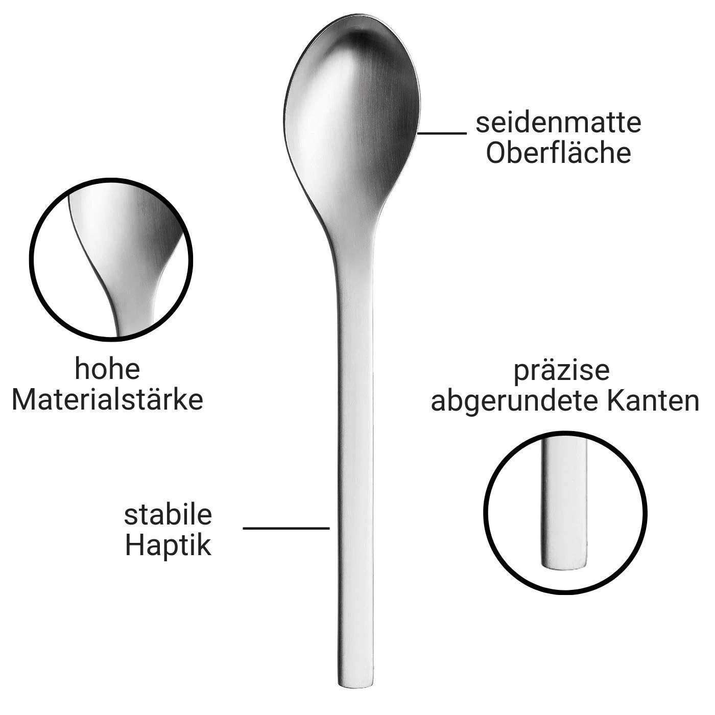 Ложка для сервірування Puresigns 3010116, 250 мм, фото №2