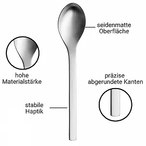 Ложка сервировочная Puresigns 3010116, 250 мм synthetic.ua - Фото 1