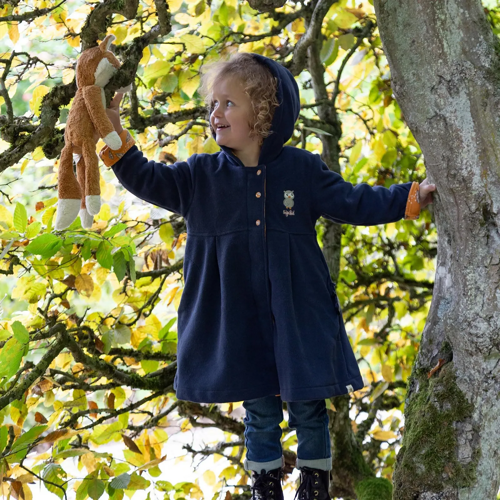 Флісова куртка Sigikid Girls Polar Fleece Mini Magic Owl, фото №2