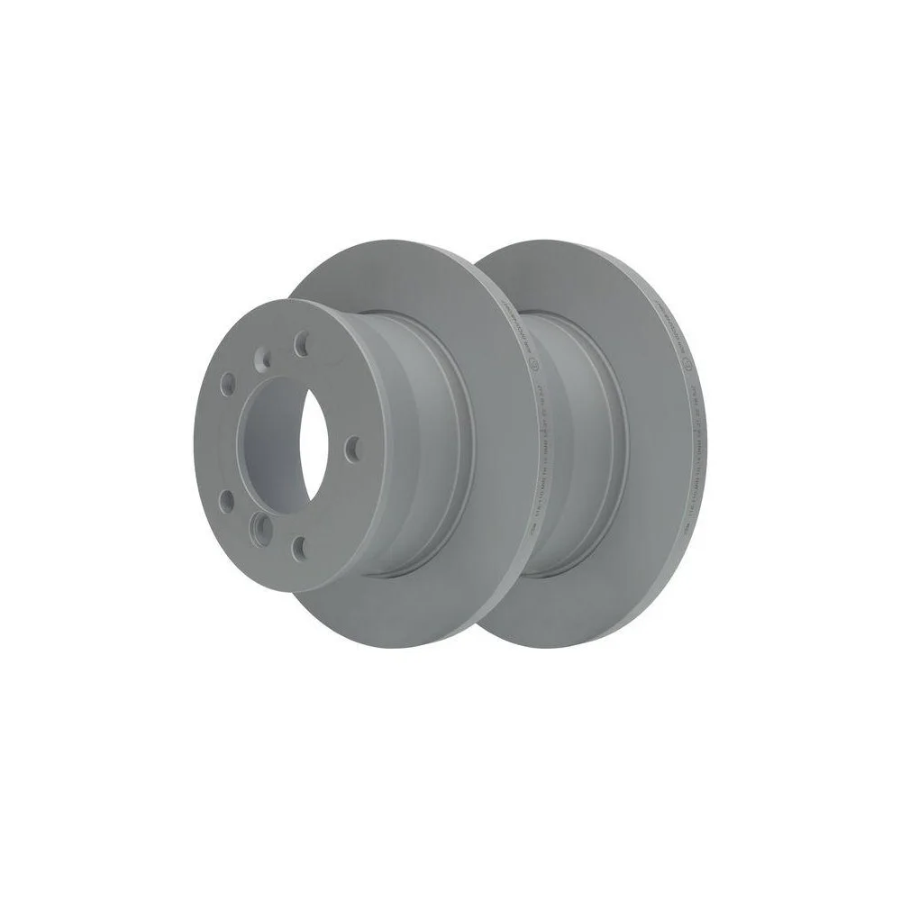 Гальмівний диск ATE 24.0116-0110.1 MERCEDES-BENZ VAG задня вісь, фото №1