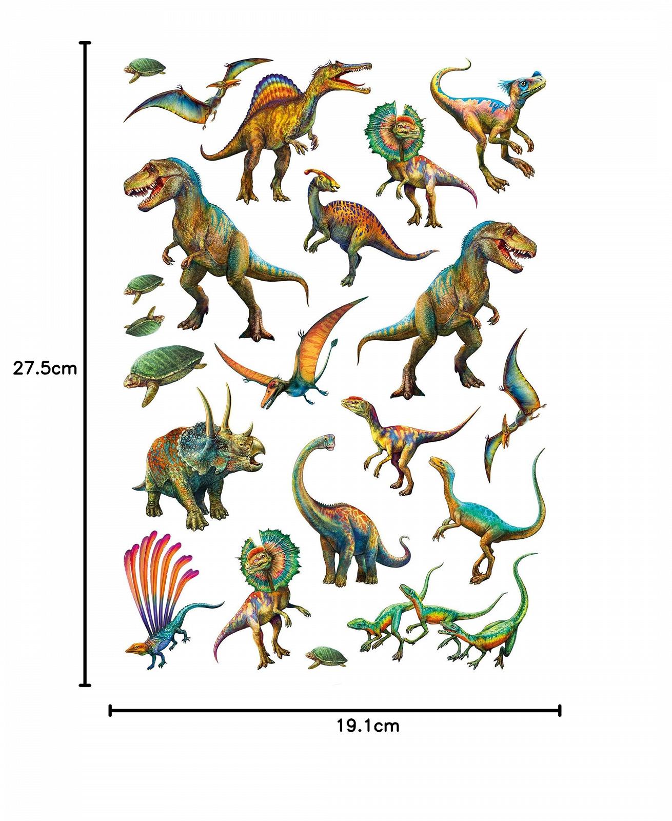 Пазл Schmidt Spiele 56332 Wild Dinos 150 деталей тату динозавров разноцветный, фото №6