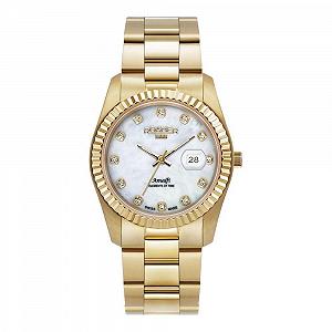 Женские часы Roamer Amalfi 852844, Золотой/Золотой/Белый - Фото 1