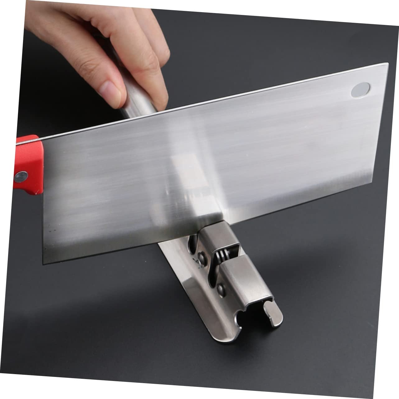 Точилка для ножниц и ножей из нержавеющей стали эргономичная ручная, фото №8