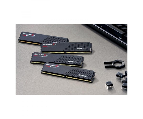 Пам'ять для настільних комп'ютерів G Skill 64 GB 2x32GB DDR5 6000 MHz Ripjaws S5 Matte Black (F5-6000, фото №6