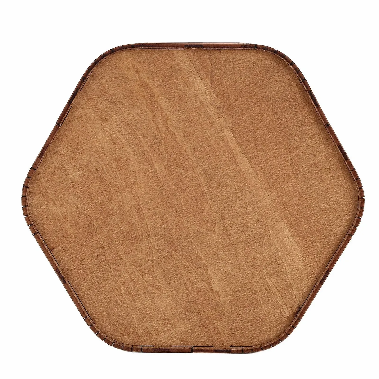 Скарбничка Focket Wooden Pig Tray шестикутна з цифровими вагами, фото №9