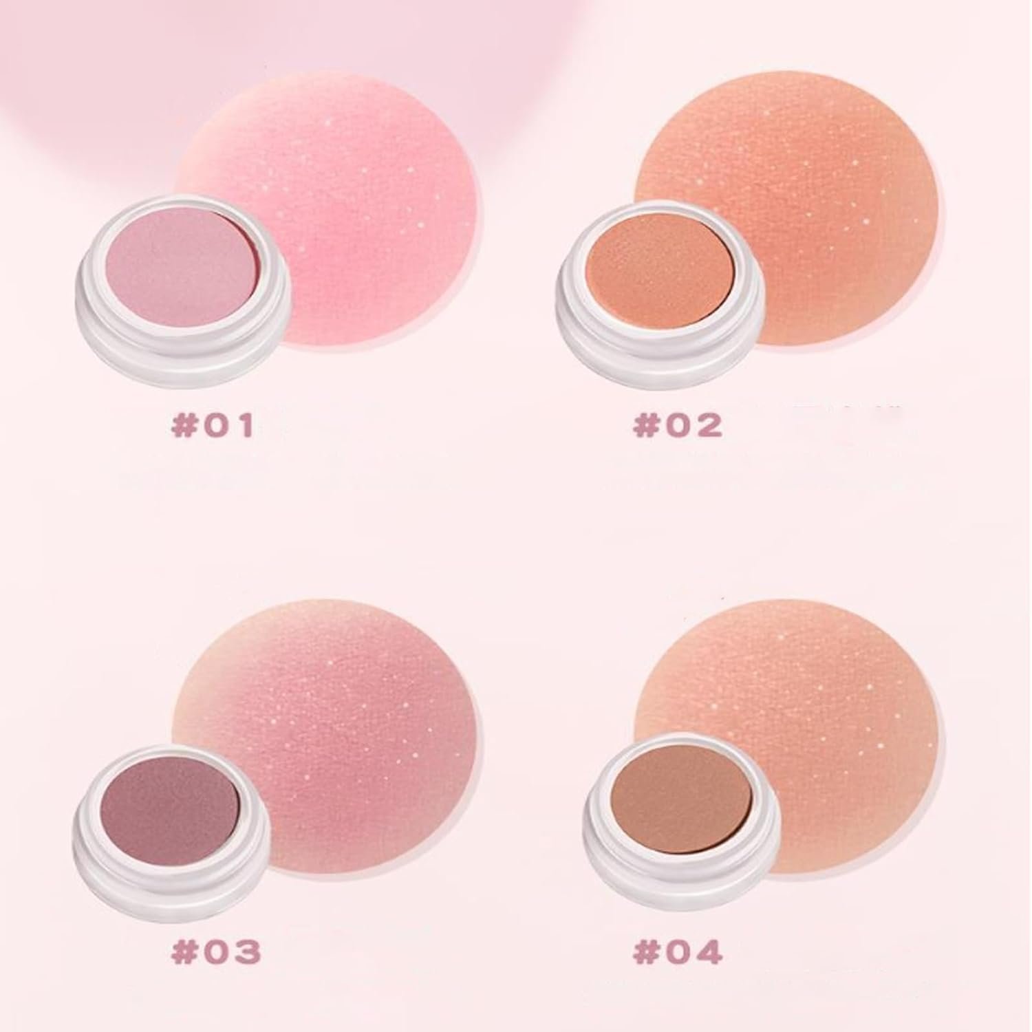 Пудра Setting Ultimate Blurring Ultra-Fine Makeup Рожева (4 шт., 5 см), фото №2