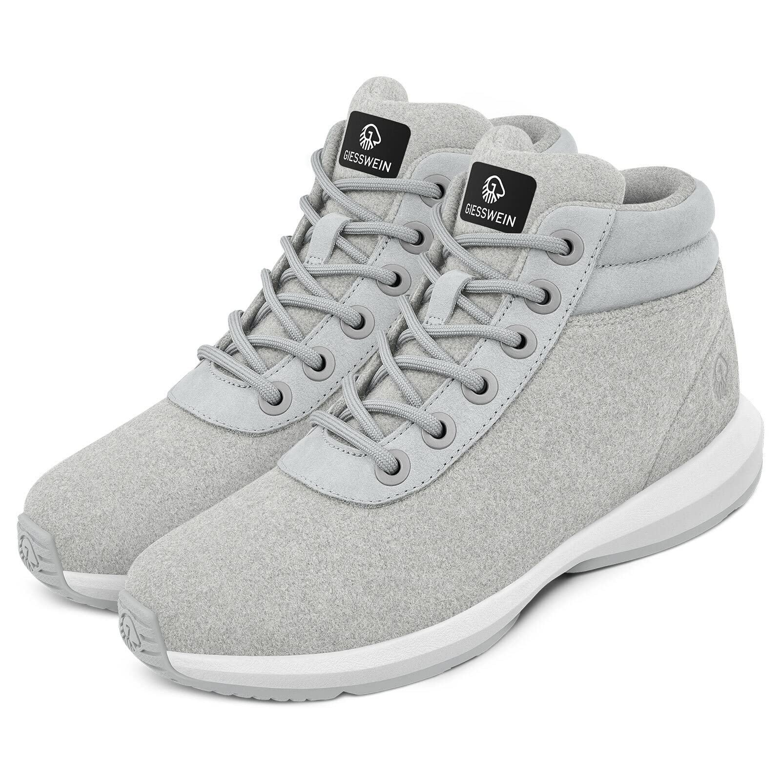 Кросівки GIESSWEIN Wool High Top чоловічі - Зимові Кросівки з вовни мериноса для чоловіків, утеплені, для зимового активного відпочинку з вовни мериноса, фото №5