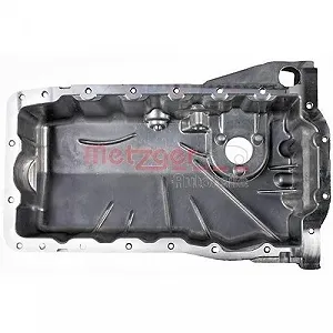 Масляний піддон METZGER 7990115 для AUDI SEAT SKODA VW, для автомобілів з датчиком рівня масла synthetic.ua - Фото 1