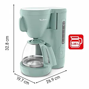 Капельная кофеварка Moulinex Eucalyptus Morning FG2M1310 1.25 л Эвкалипт synthetic.ua - Фото 1