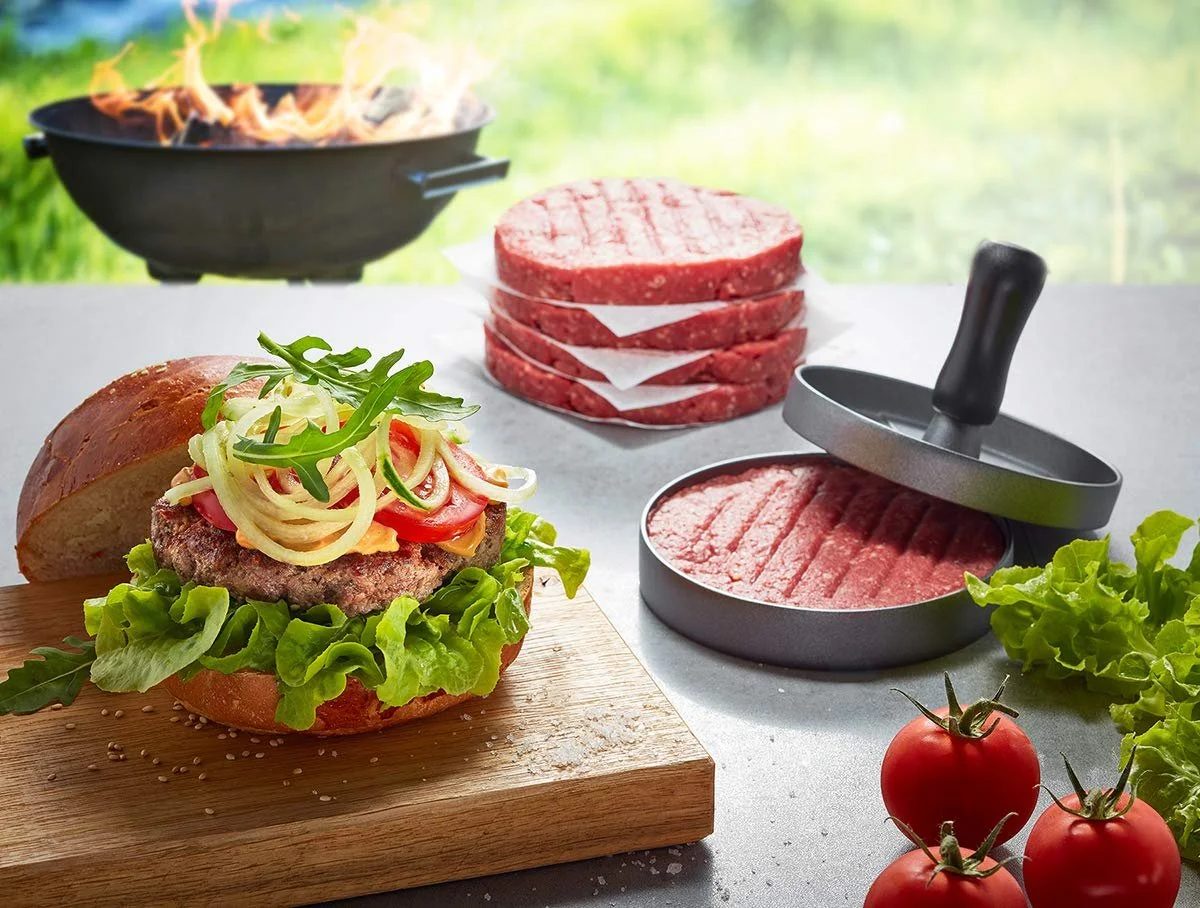 Пресс для бургеров GEFU BBQ Алюминиевый 11,8 см, фото №2