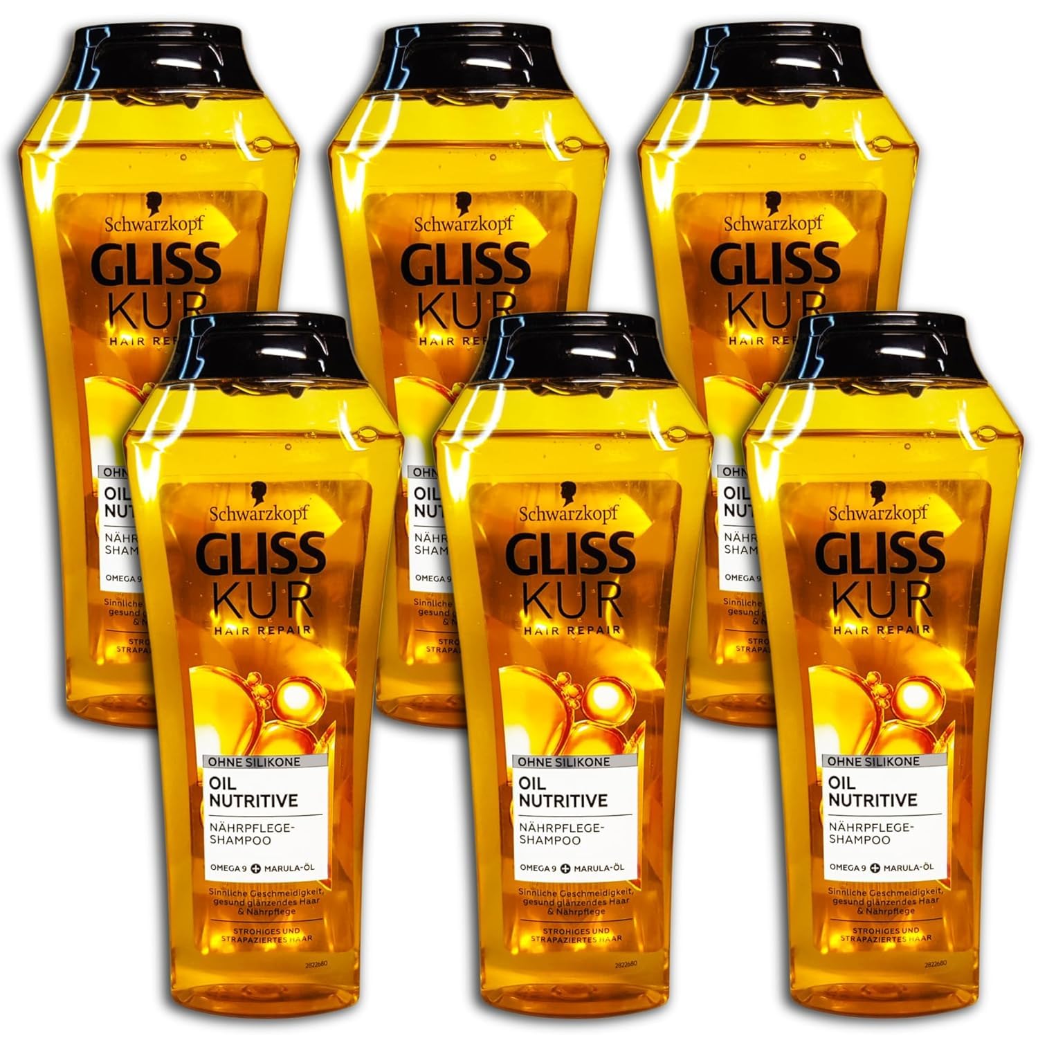 Шампунь Gliss Oil Nutritive 250 мл Упаковка из 6, фото №1 Шампунь Gliss Oil Nutritive 250 мл Упаковка из 6, фото №1