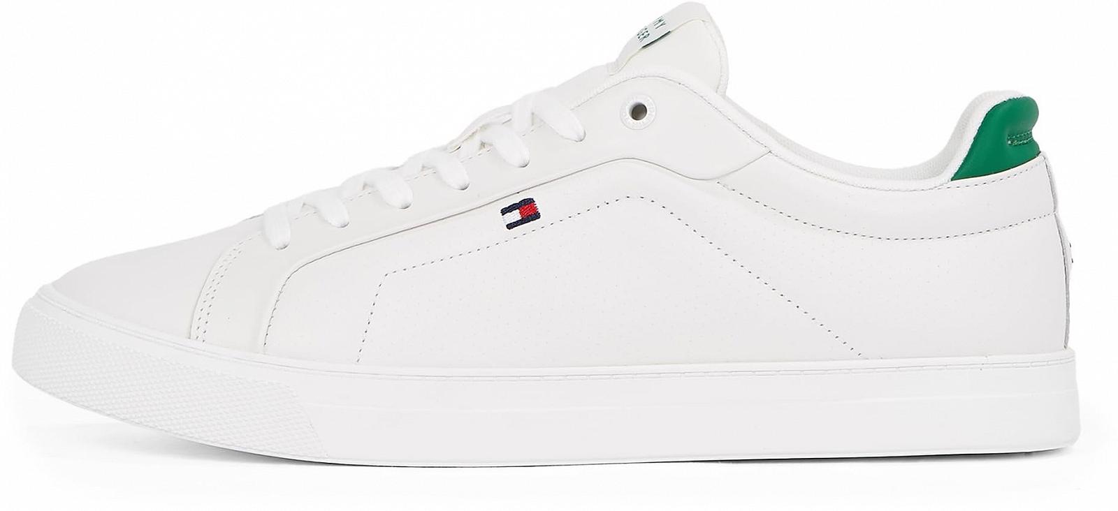 Кеды Tommy Hilfiger Icon Court Pinperf Leather, фото №1 Кеды Tommy Hilfiger Icon Court Pinperf Leather, фото №1