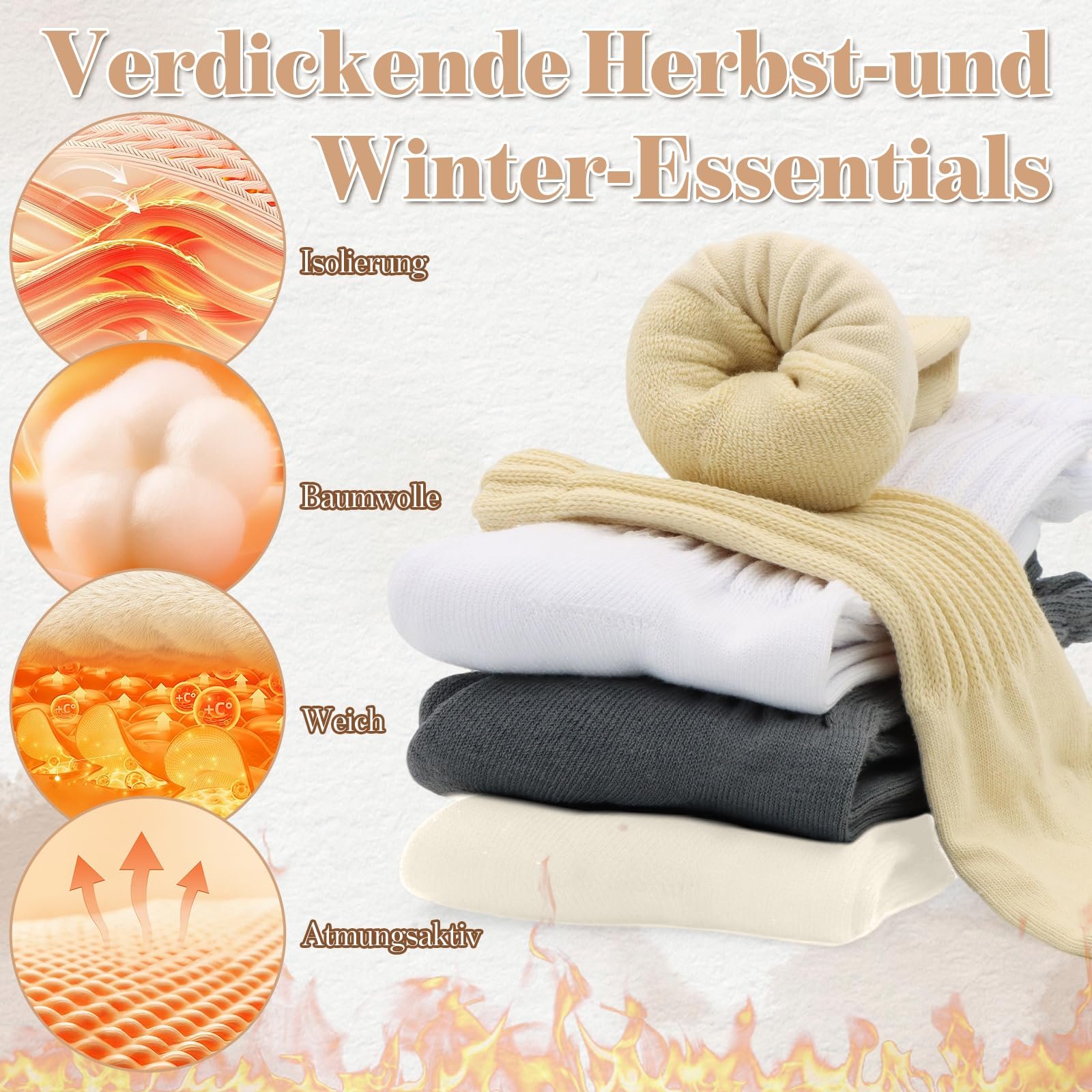 4 пары носков, 35-42, фото №5