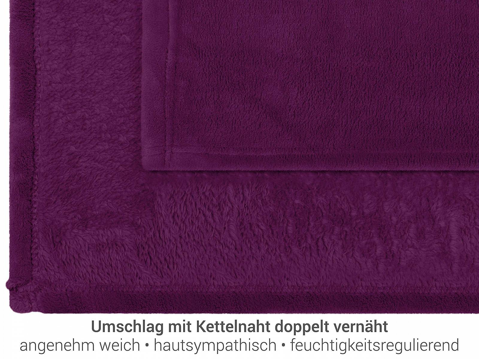 Покривало npluseins Фліс Кораловий Надзвичайно М'яка та Пухнаста 1523.2204 Приблизно 150 x 200 см Ягідна, фото №4 Покривало npluseins Фліс Кораловий Надзвичайно М'яка та Пухнаста 1523.2204 Приблизно 150 x 200 см Ягідна, фото №4