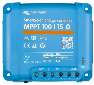 Купить Контроллер заряда Victron SmartSolar MPPT 100/15 - Фото 1 Контроллер заряда Victron SmartSolar MPPT 100/15 - Фото 1