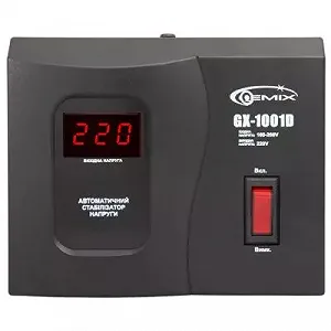 Стабилизатор GEMIX GX-1001D synthetic.ua - Фото 1