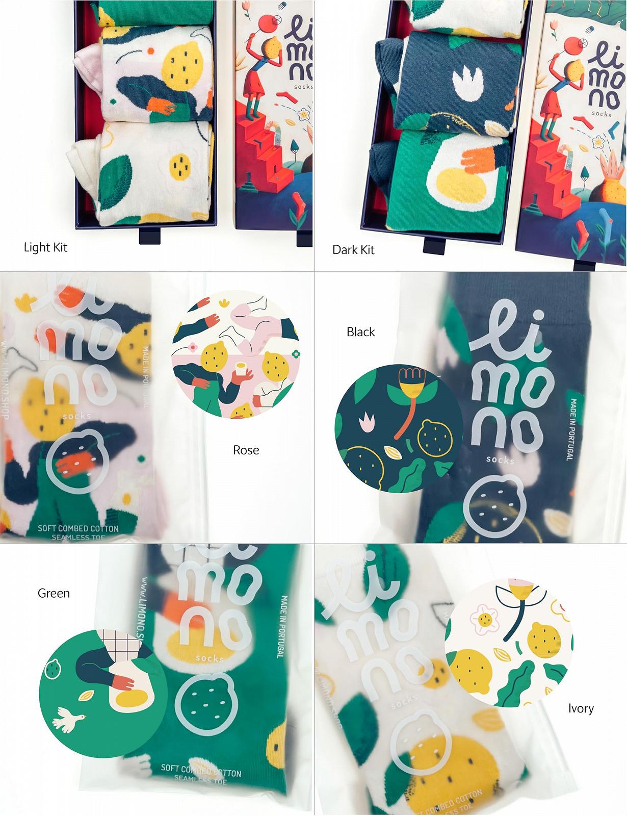 Носки Lemonheads Унисекс Цветные Из органического хлопка, фото №6