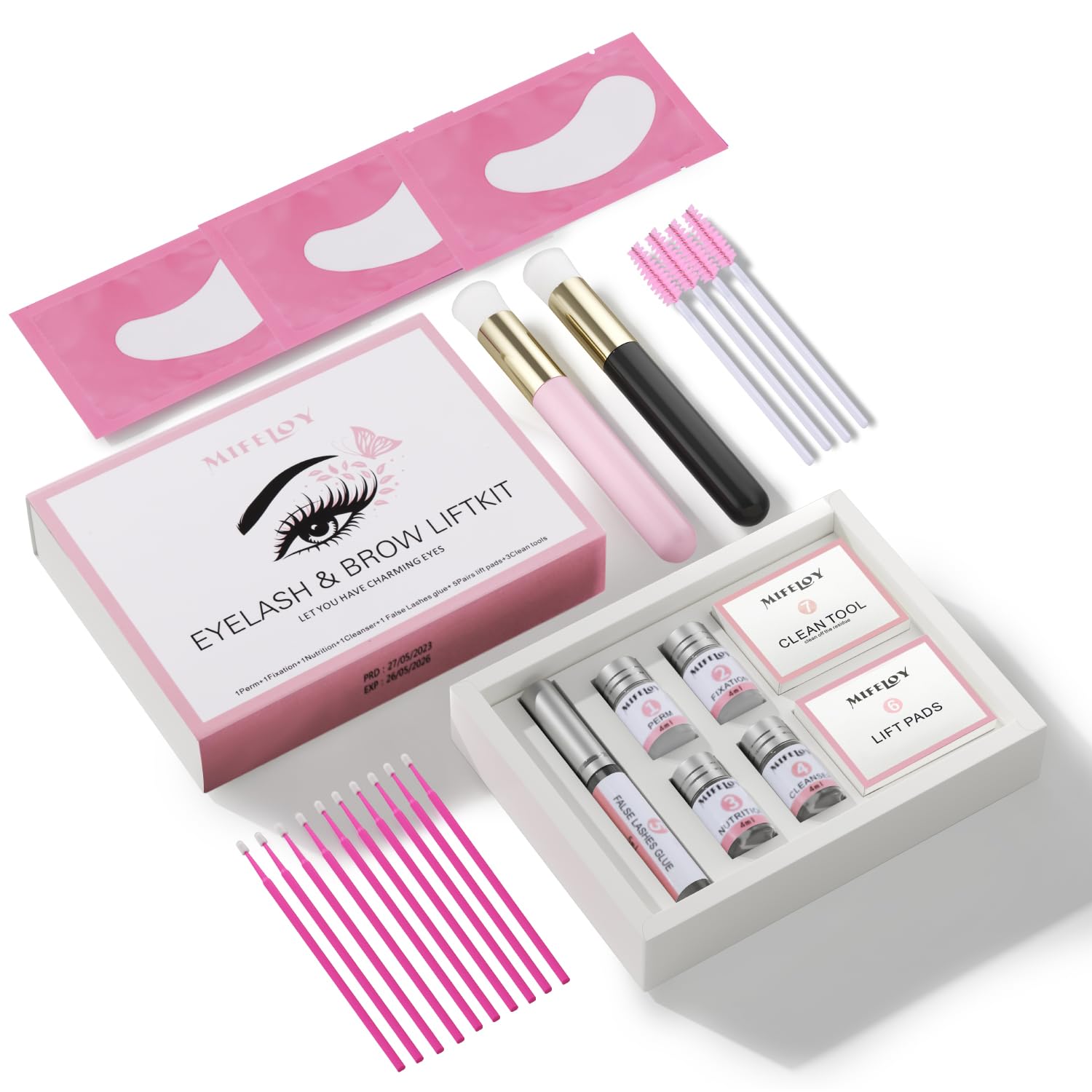 Набір для підняття вій Professional Eye Lash Lift Kit, фото №1