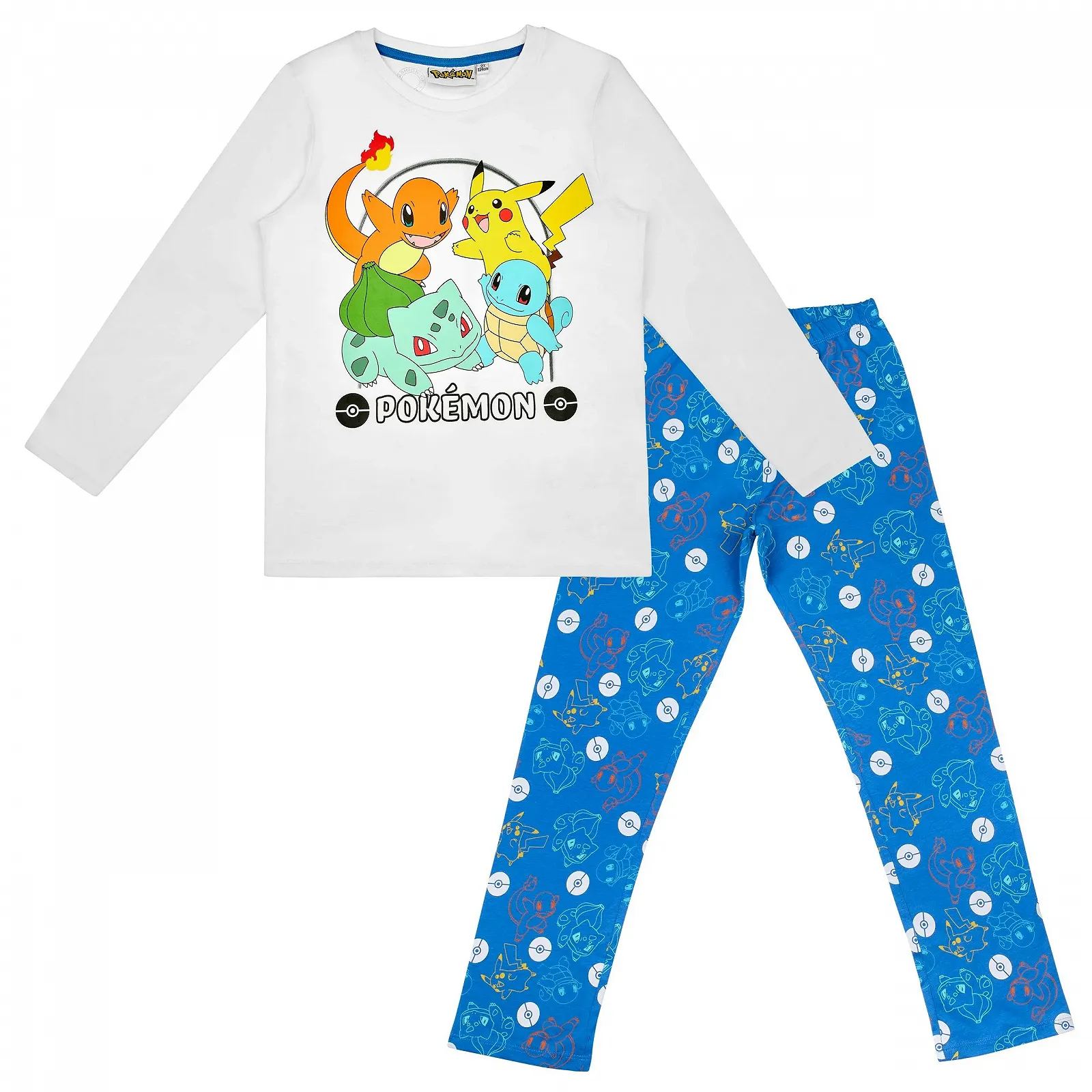 Піжама Pokemon Довгий рукав Pikachu Для хлопчиків Унісекс, фото №1 Піжама Pokemon Довгий рукав Pikachu Для хлопчиків Унісекс, фото №1