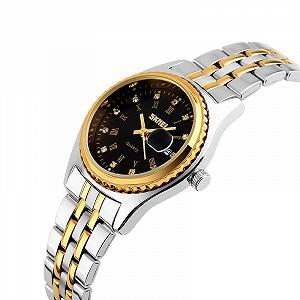 Годинник Skmei 9098BK-S Black Lady synthetic.ua - Фото 1