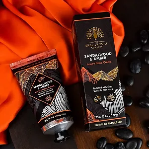 Крем для рук The English Soap Company Radiant Collection Sandalwood and Amber 75мл synthetic.ua - Фото 1