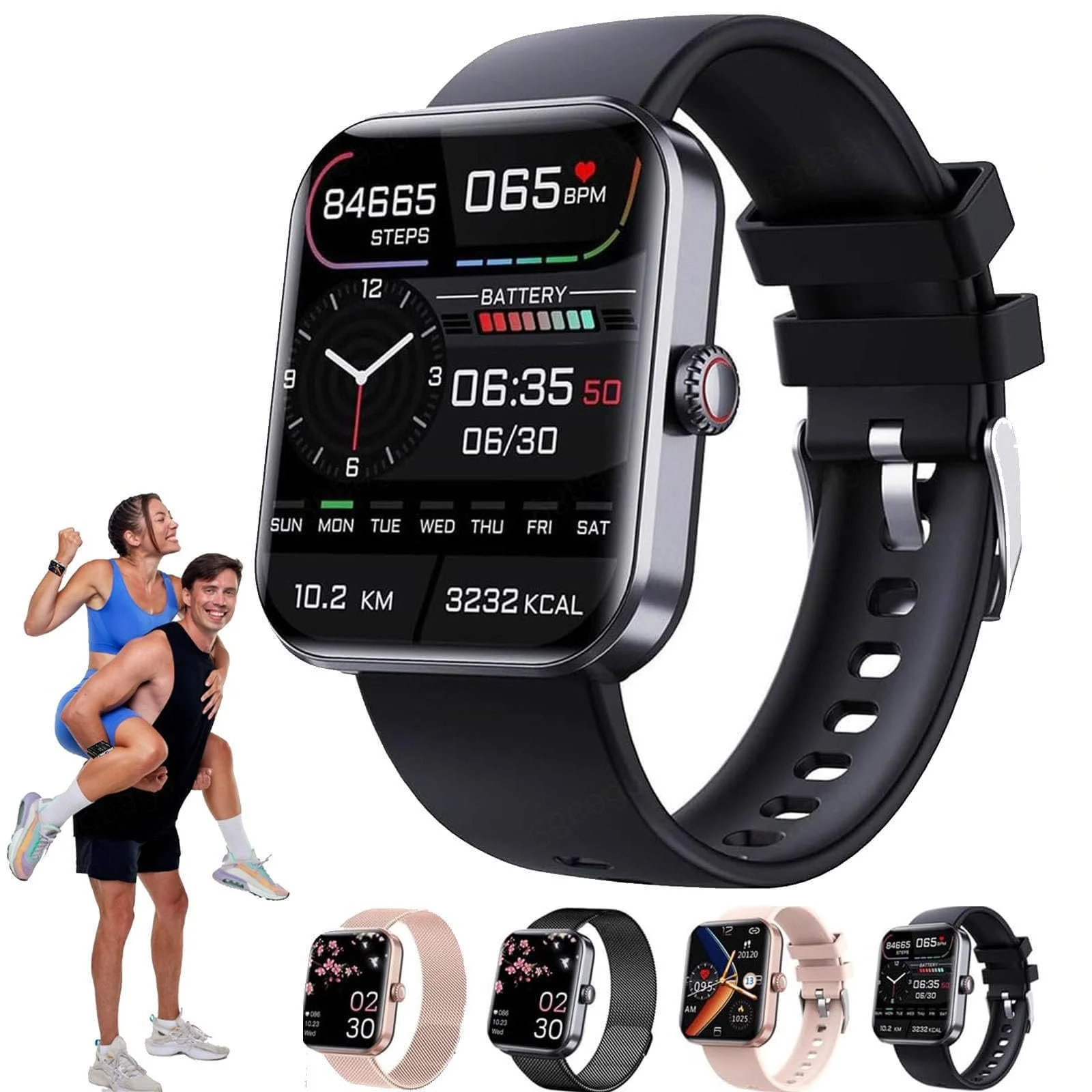 Годинник Dotmalls Trackpro 2.0 Shirem Track Pro 2.0 з вимірюванням рівня глюкози в крові -Shiroz ENNEA0040706, Чорний, фото №1 Годинник Dotmalls Trackpro 2.0 Shirem Track Pro 2.0 з вимірюванням рівня глюкози в крові -Shiroz ENNEA0040706, Чорний, фото №1