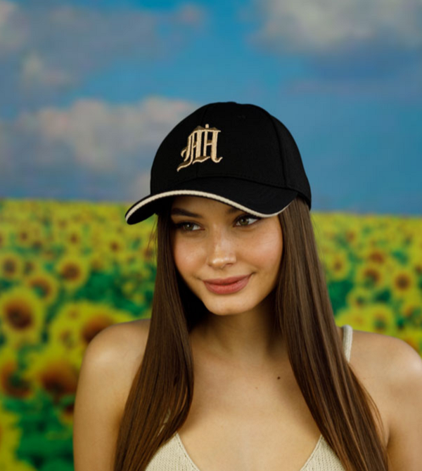 Жіноча бейсболка літня Braxton 621AF Чорна, фото №1