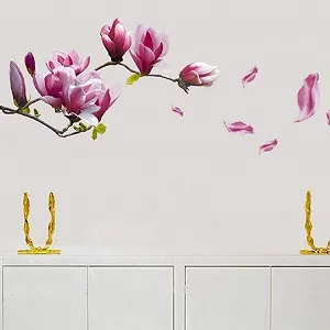 Наклейка на стіну Магнолія Квіти DIY PVC synthetic.ua - Фото 1
