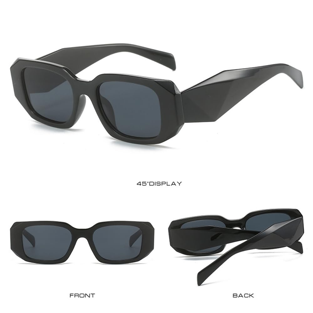 Жіночі сонцезахисні окуляри квадратні з захистом від ультрафіолету, фото №3